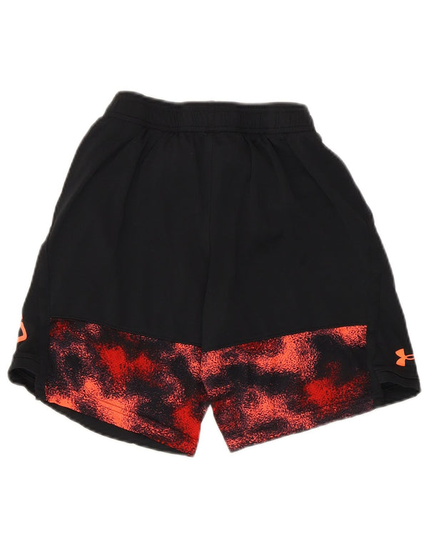 Under Armour drenge grafiske sportsshorts 9-10 år medium sort farveblok