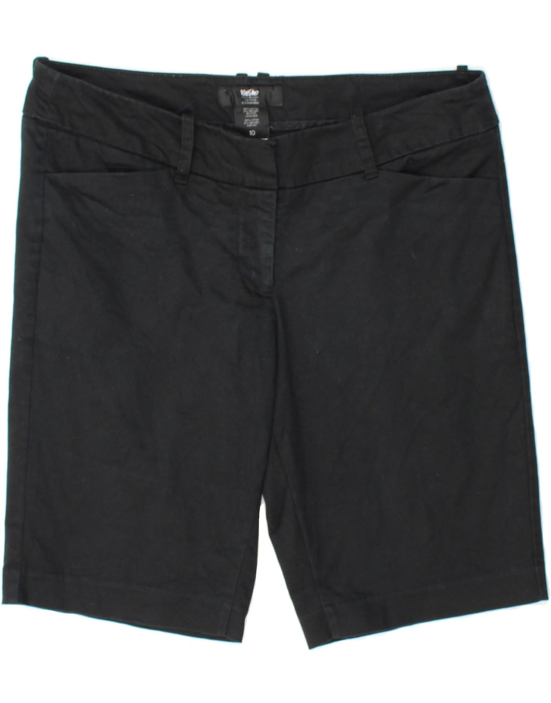 MOSSIMO Womens Casual Shorts US 10 Large W32  Black Cotton Vintage Mossimo and Second-Hand Mossimo from Messina Hembry 