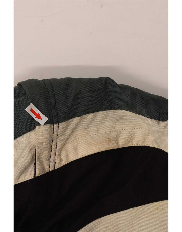 AXO Herre Graphic Racer Jacket UK 44 2XL Sort Colourblock Polyester