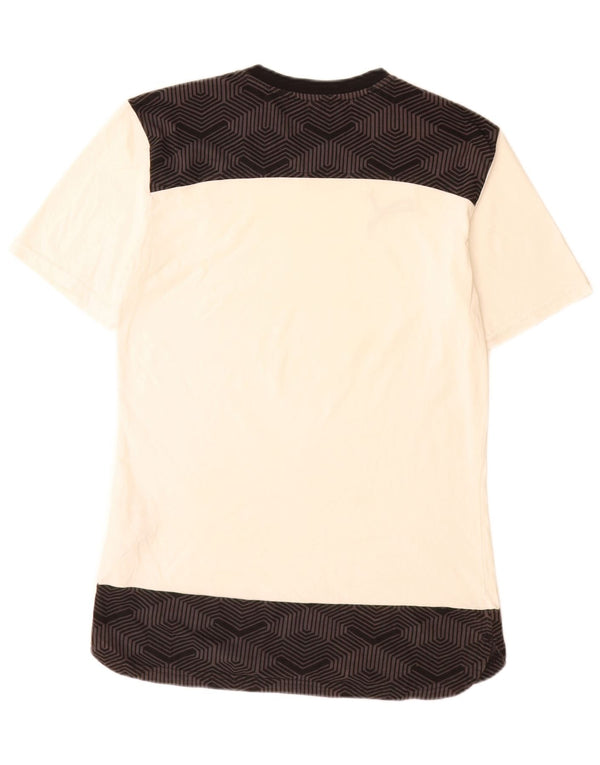 Puma Herre Borussia Mönchengladbach T-Shirt Top Medium White Colourblock