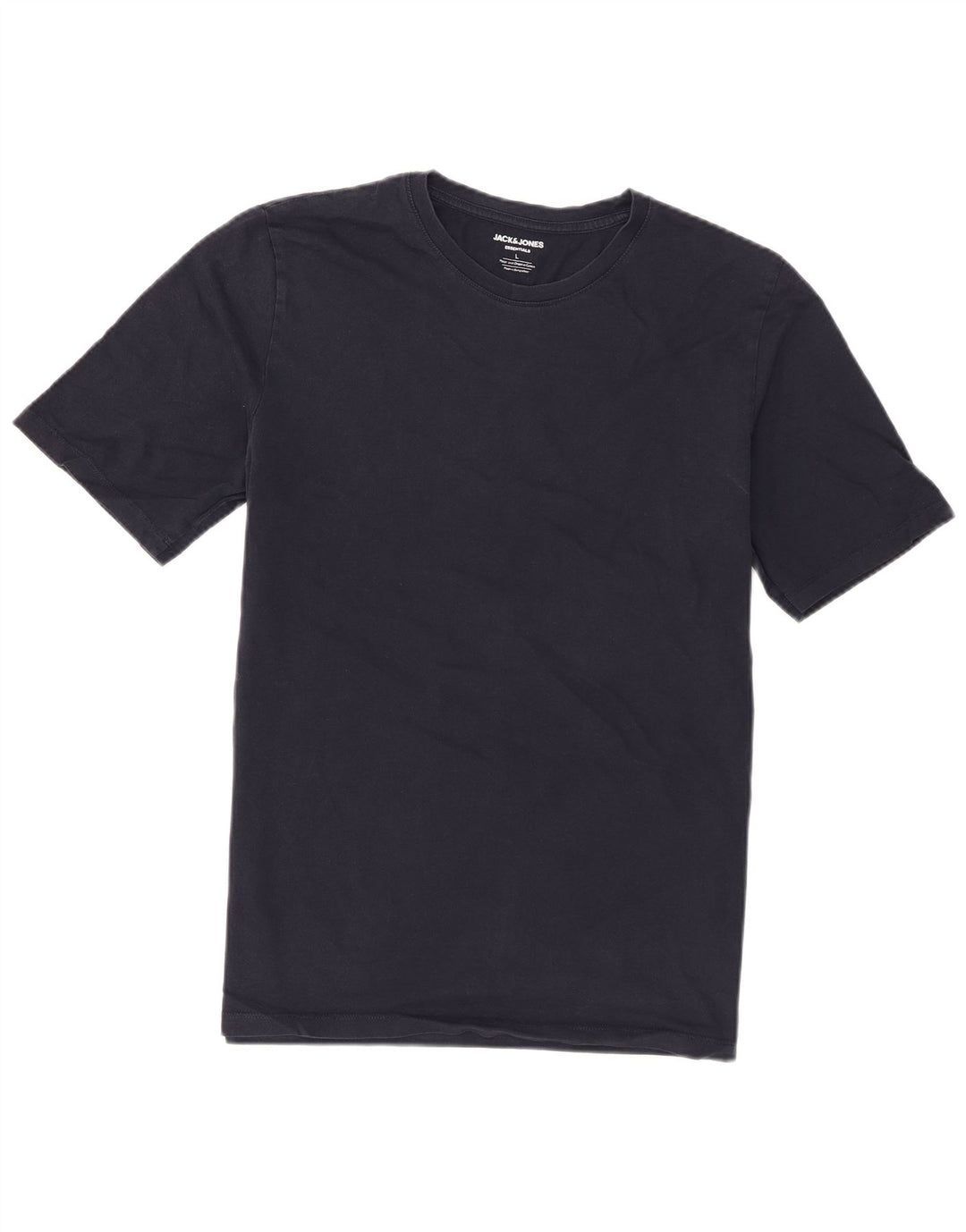 Jack & Jones Herre T-shirt Top Stor marineblå bomuld