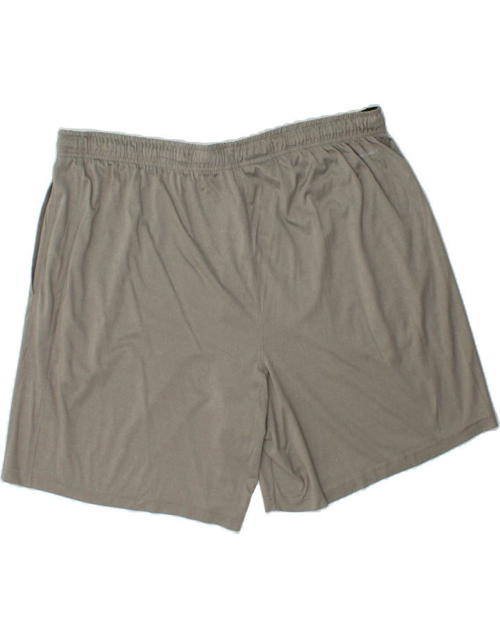 RUSSELL ATHLETIC Mens Sport Shorts 2XL  Grey Polyester Vintage Russell Athletic and Second-Hand Russell Athletic from Messina Hembry 