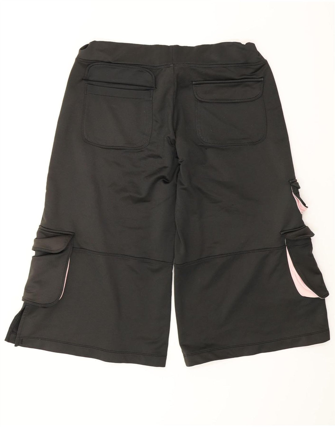 NIKE Bermuda sportsshorts til kvinder US 4/6 Small Black Polyester