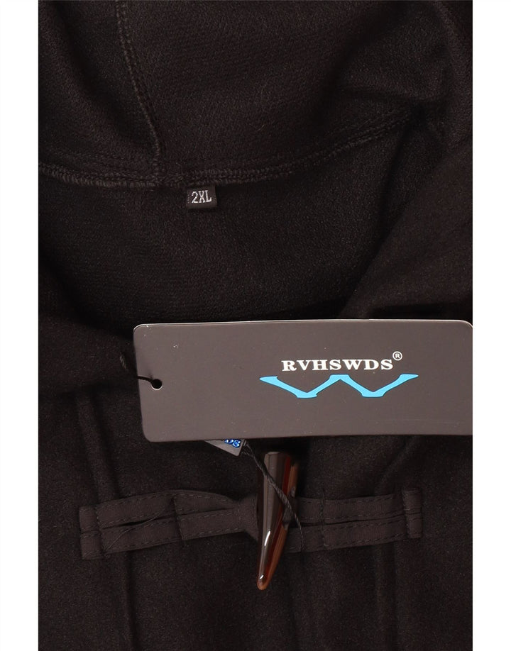 Dame Hooded Duffle Coat UK 20 2XL Sort