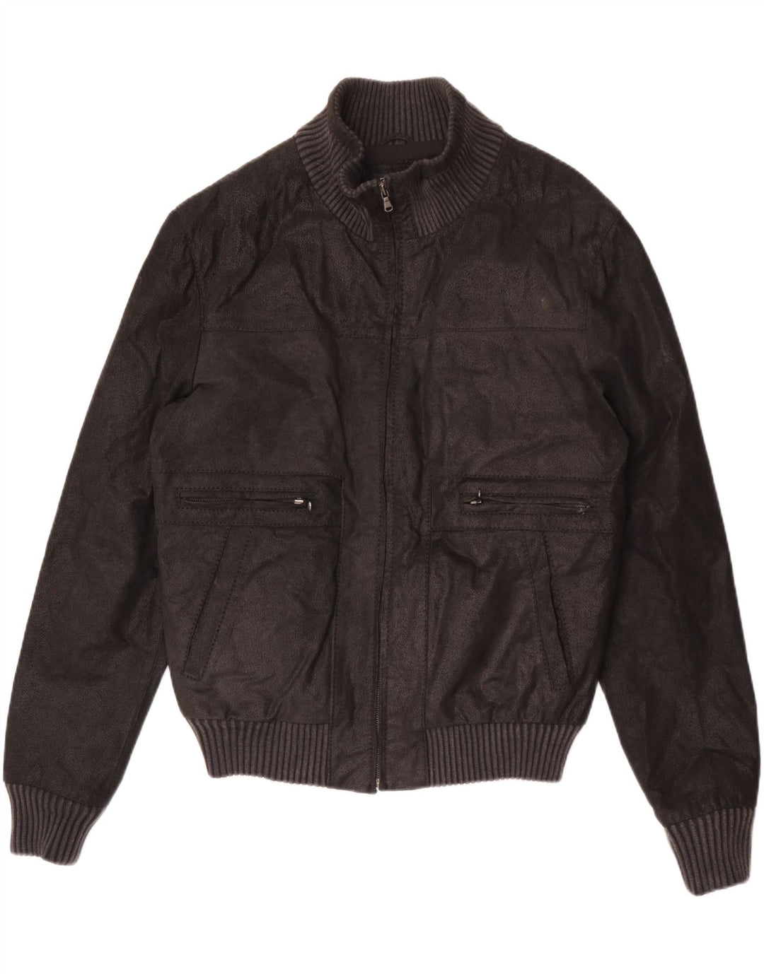Zarro Herre Læderjakke IT 54 2XL Sort