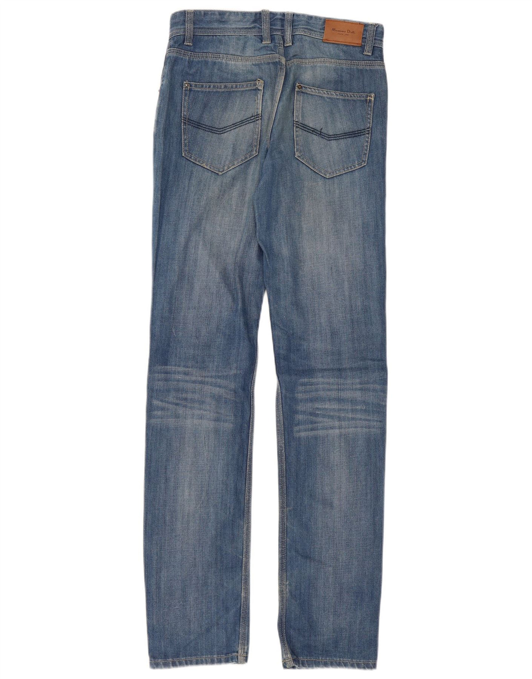 Massimo Dutti Boys Straight Jeans 13-14 År W30 L34 Blå