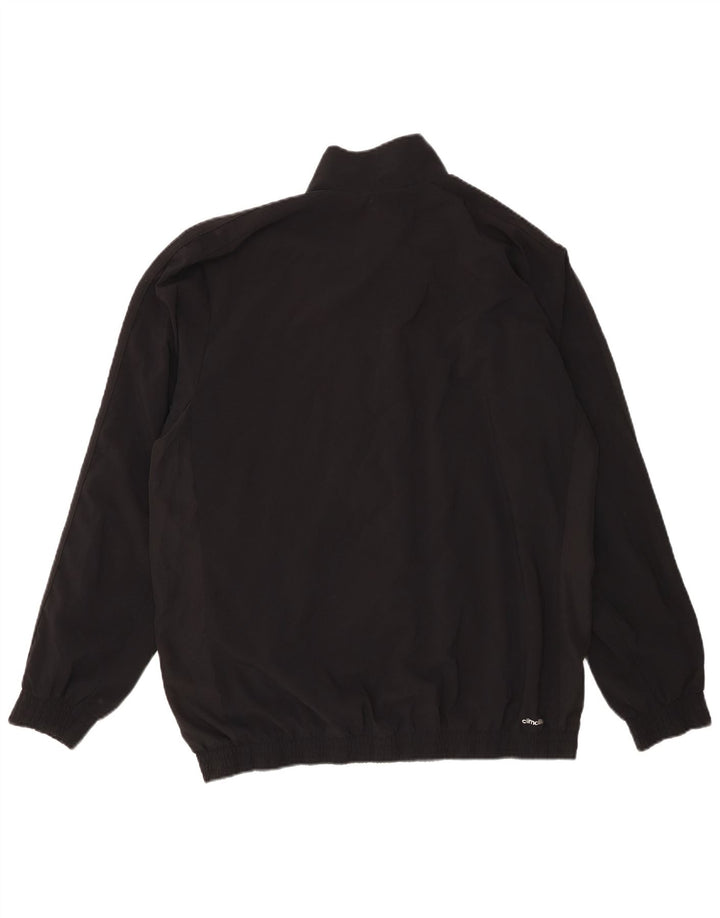 Adidas Herre Climalite træningsdragt Topjakke UK 46/48 XL Sort Polyester
