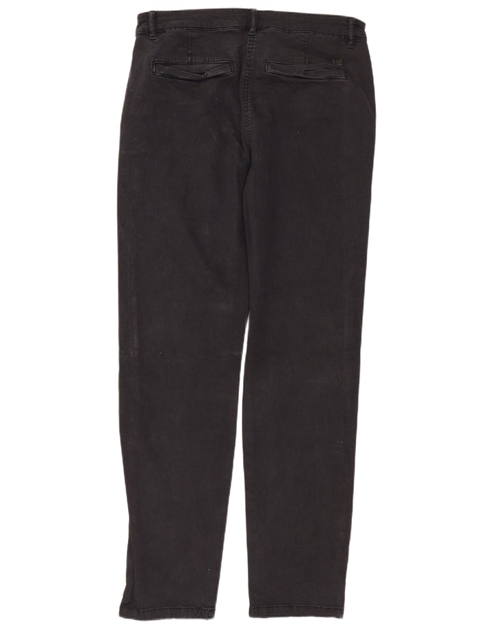NAPAPIJRI Womens Geographic Straight Chino Bukser W28 L29 Sort Bomuld