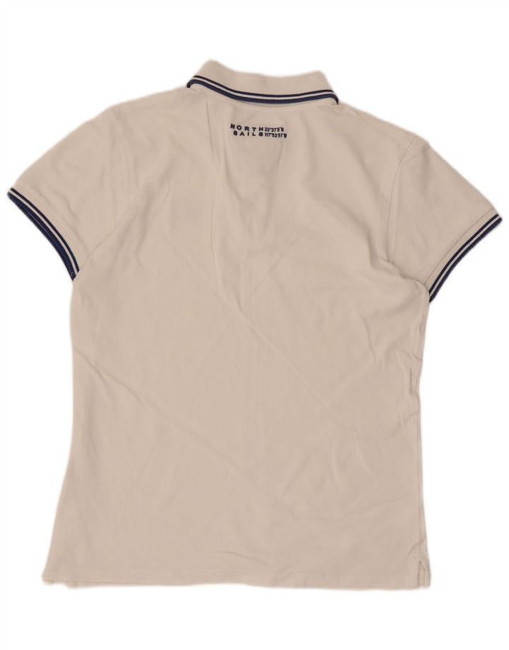 NORTH SAILS Herre poloshirt Lille hvid bomuld