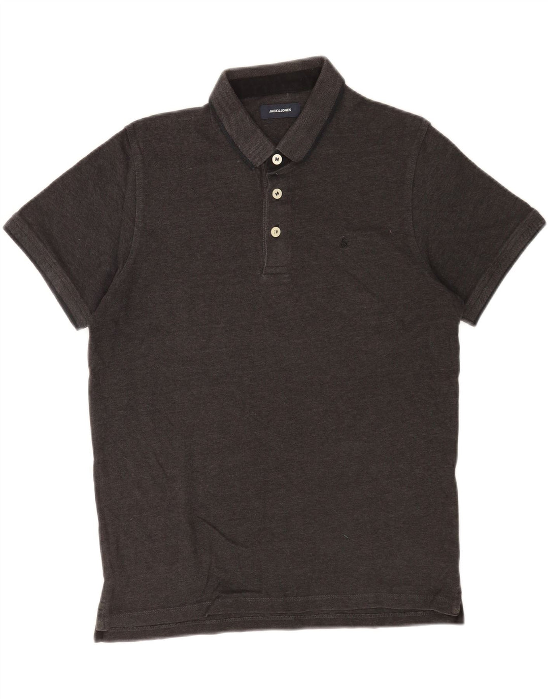 Jack & Jones herre poloshirt, stor grå