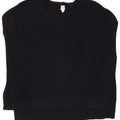 John Lewis Dame Oversized Vest Tank Top UK 14 Medium Navy Blue Bomuld