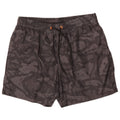 Lotto Badeshorts til mænd store sorte geometriske polyester