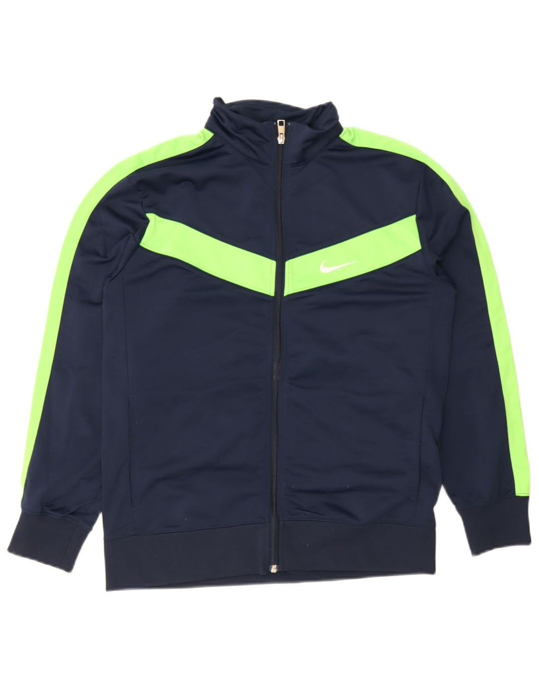 Nike træningsdragt topjakke til drenge 13-14 år XL Marineblå Colourblock