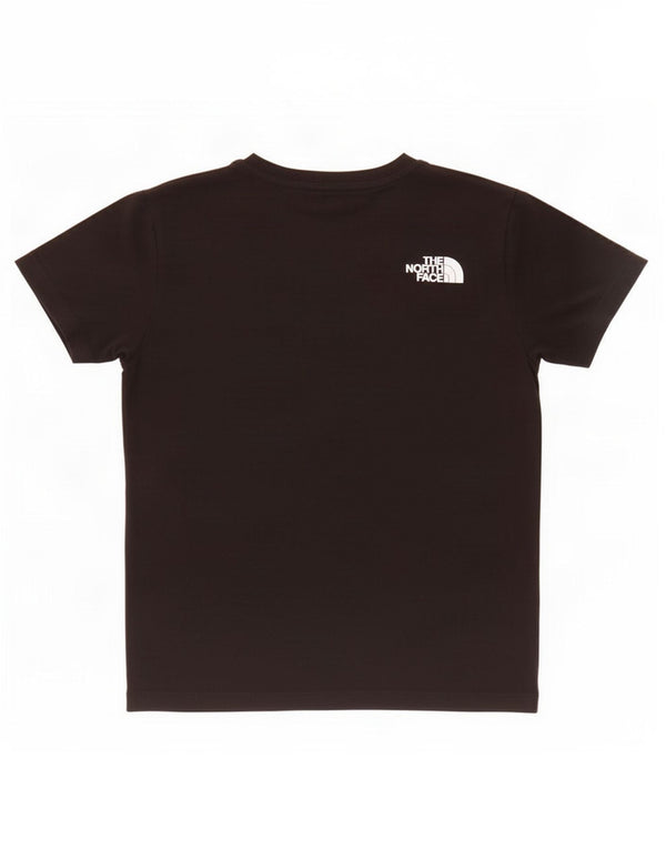 The North Face Boys Grafisk T-Shirt Top 11-12 År Sort Bomuld