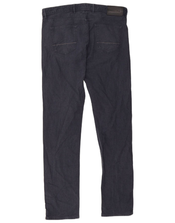 Massimo Dutti Herre Slim Fit Casual Bukser EU 42 Large W32 L33 Marineblå