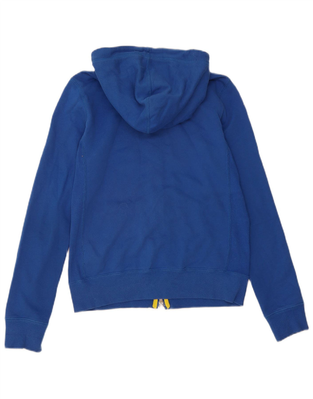 Nike hættetrøje med lynlås til kvinder UK 12/14 Medium Blue Bomuld