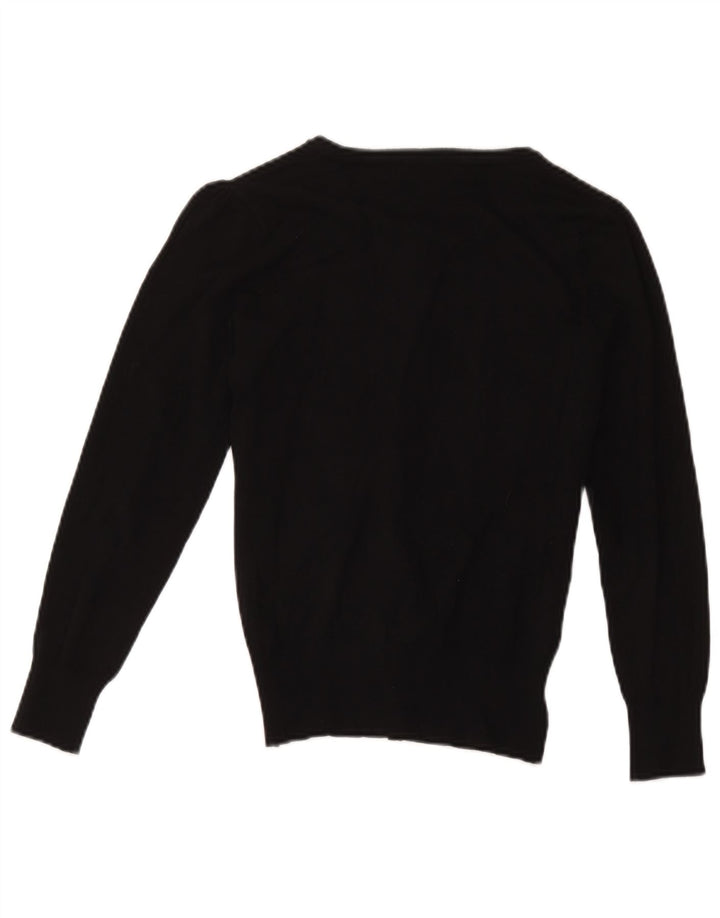 Marks & Spencer Dame Cardigan Sweater UK 10 Small Black