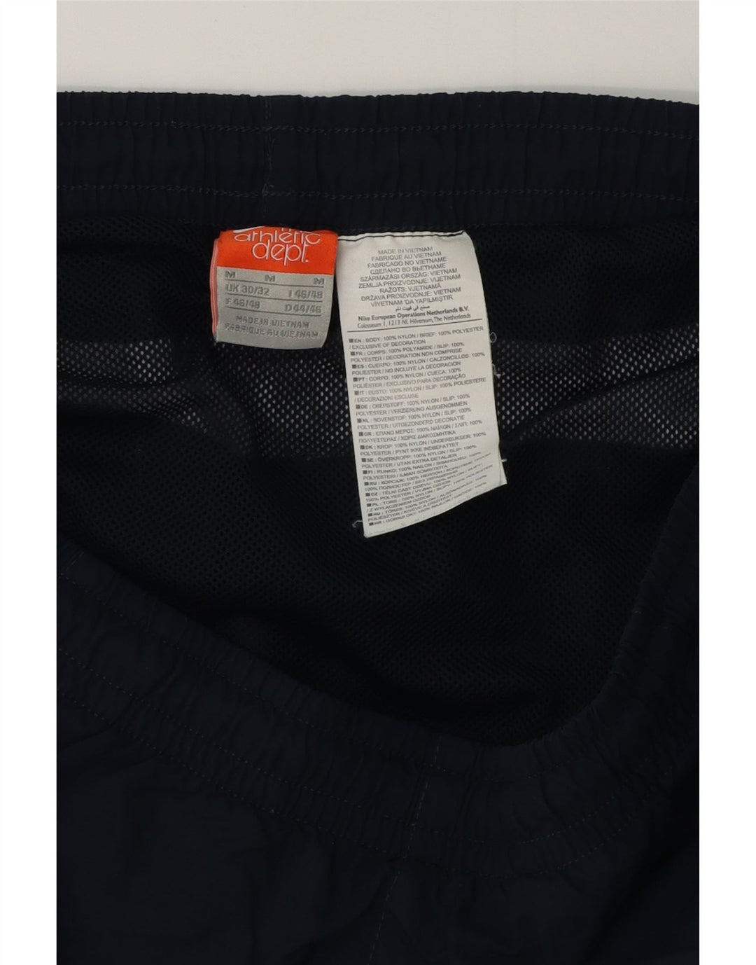 Nike Badeshorts til mænd Medium Marineblå Colourblock Polyester