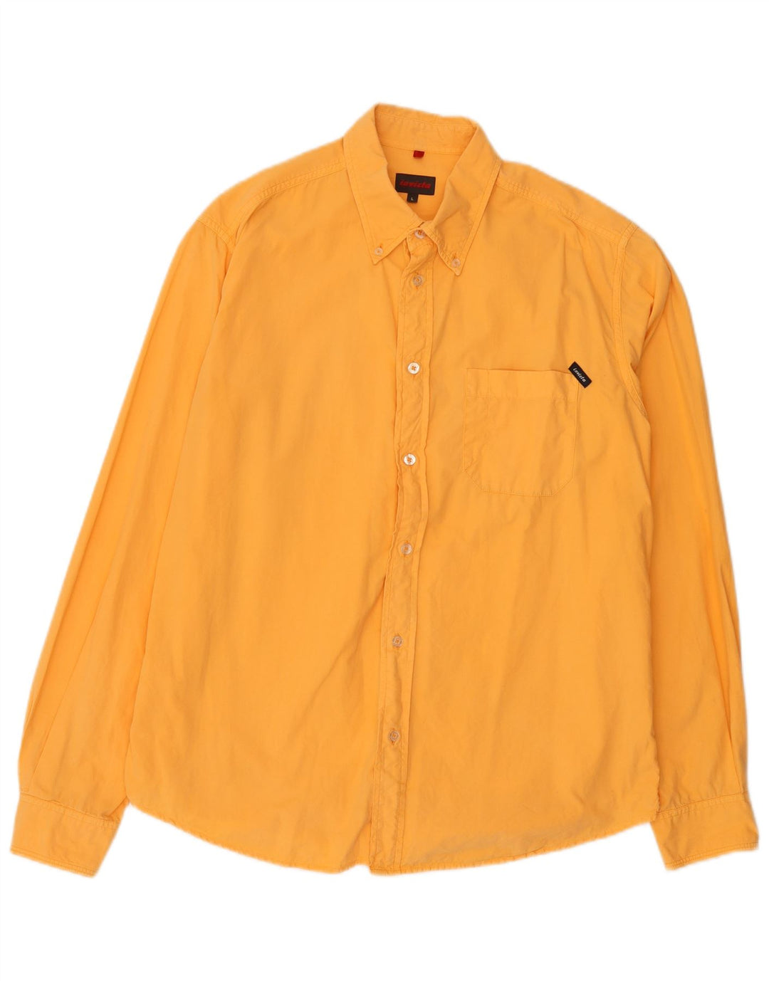 Invicta herreskjorte stor orange bomuld