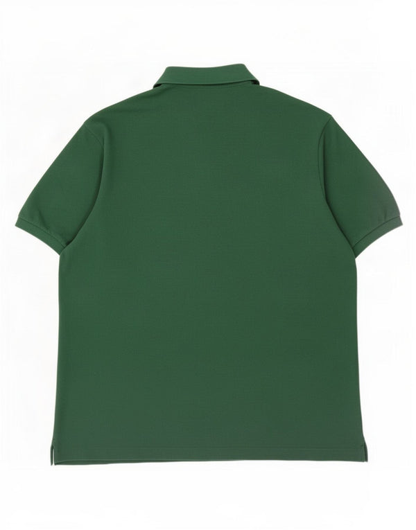 Lacoste Herre Polo Shirt Størrelse 8 3XL Grøn Bomuld