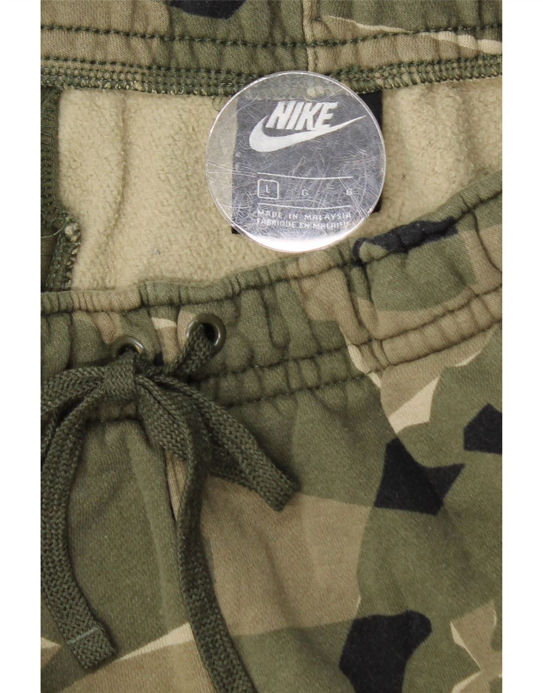 Nike Træningsdragt bukser til mænd Joggers Stor grøn Camouflage Bomuld