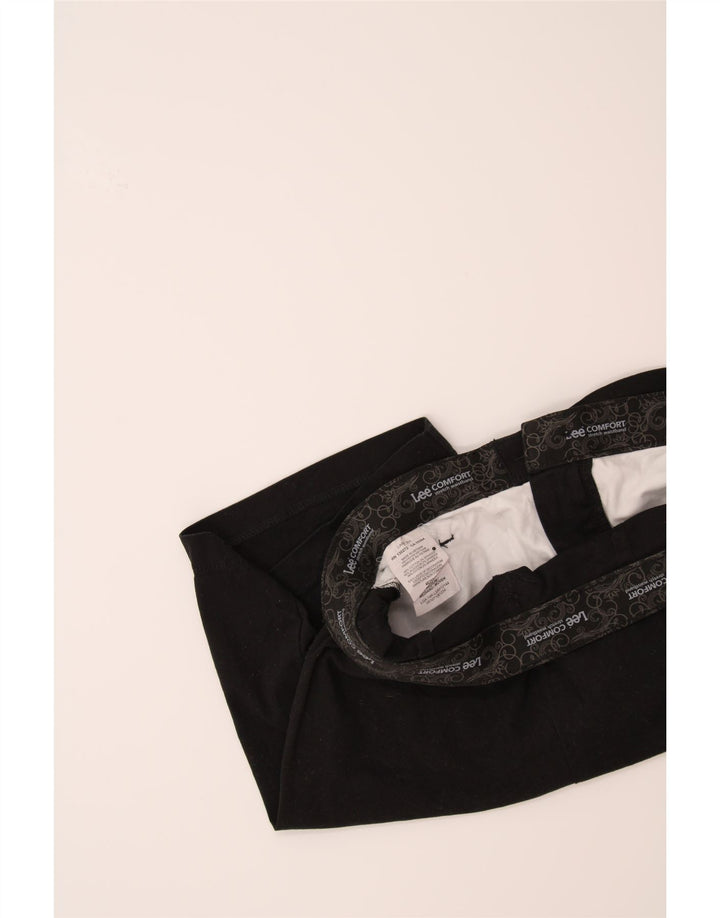 LEE Womens Chino Shorts US 8 Medium W28  Black Cotton Vintage Lee and Second-Hand Lee from Messina Hembry 