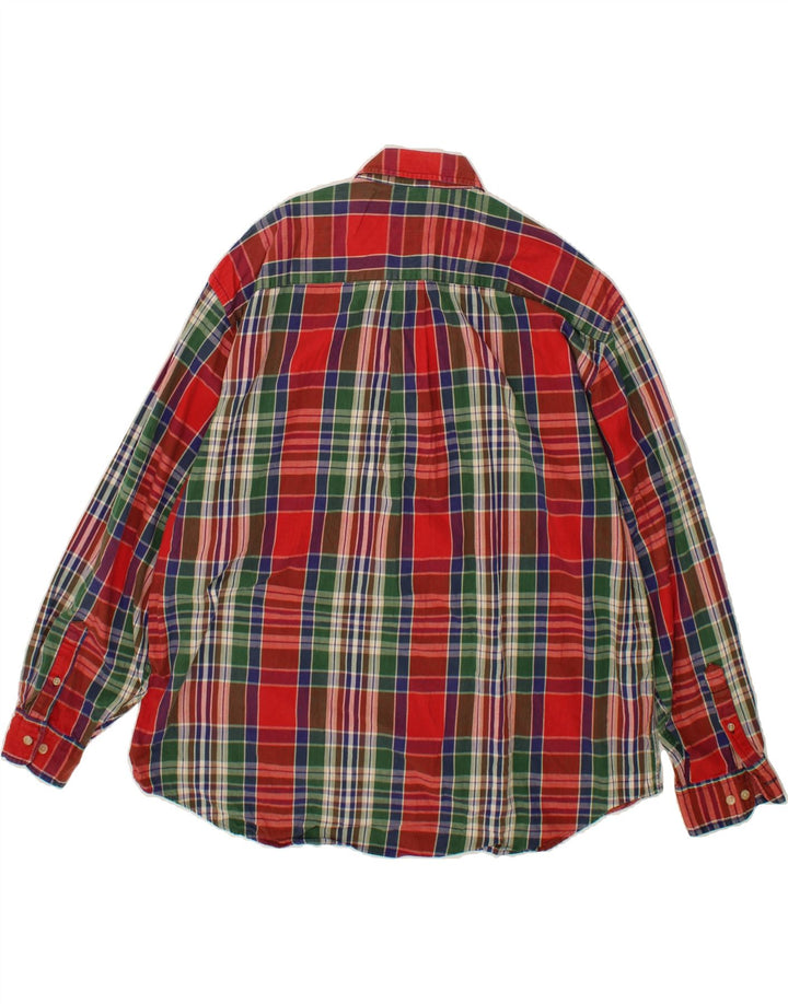 DOCKERS Mens Shirt XL Multicoloured Check Cotton Vintage Dockers and Second-Hand Dockers from Messina Hembry 