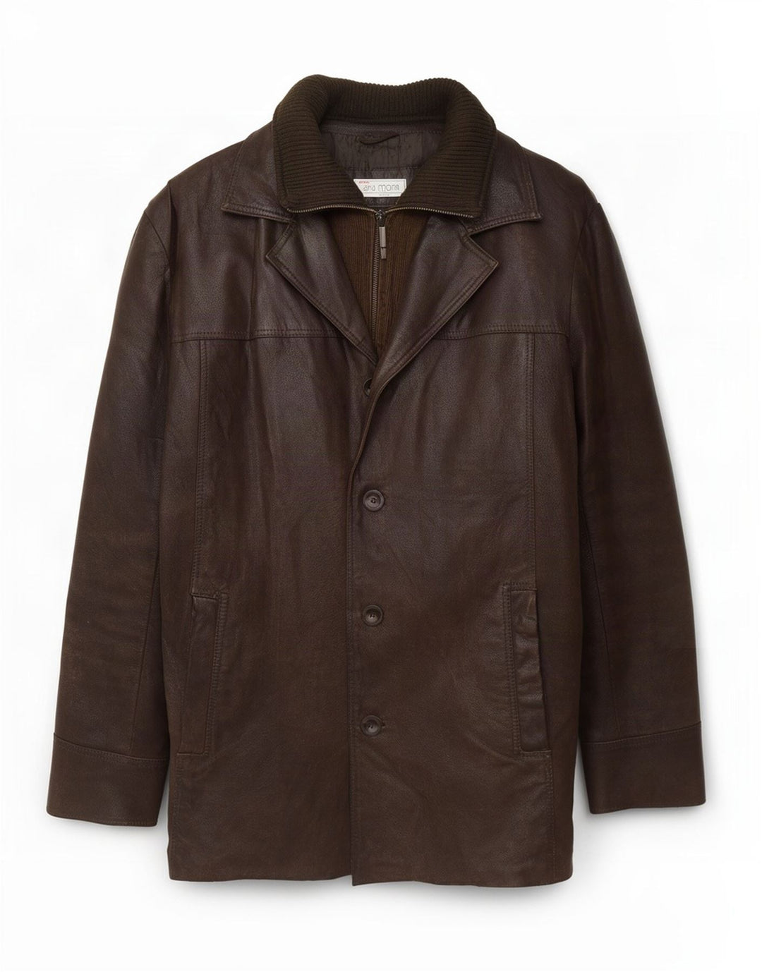 Bata Herre Læderjakke IT 54 2XL Brun