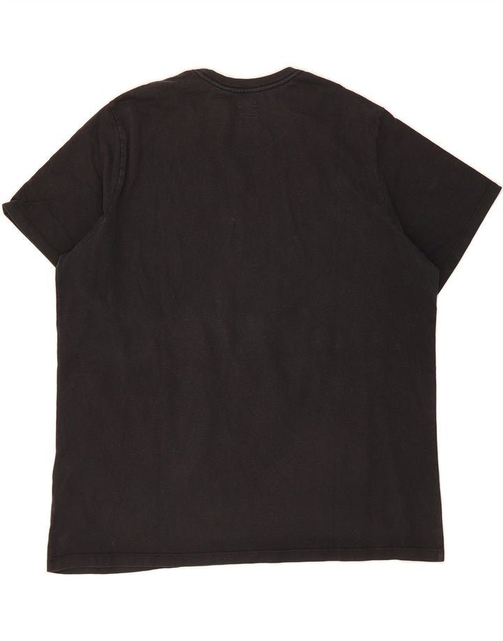 LEVI'S Mens Standard Fit T-Shirt Top 2XL Black Cotton Vintage Levi's and Second-Hand Levi's from Messina Hembry 