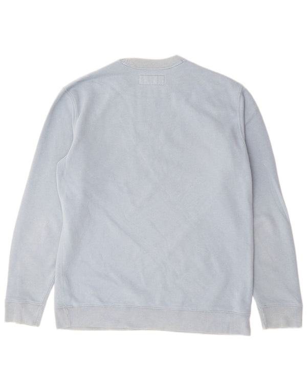 Abercrombie & Fitch Herre sweatshirt Jumper Medium Blå Bomuld