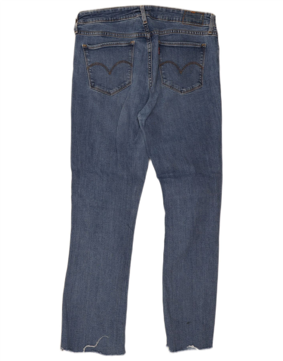 Levi's Dame 715 Bootcut Jeans W30 L27 Blå Bomuld