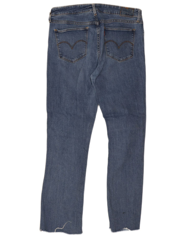 Levi's Dame 715 Bootcut Jeans W30 L27 Blå Bomuld