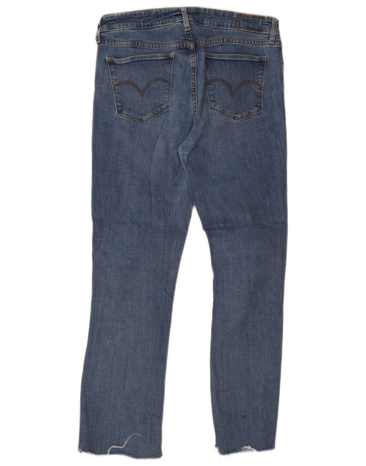 Levi's Dame 715 Bootcut Jeans W30 L27 Blå Bomuld
