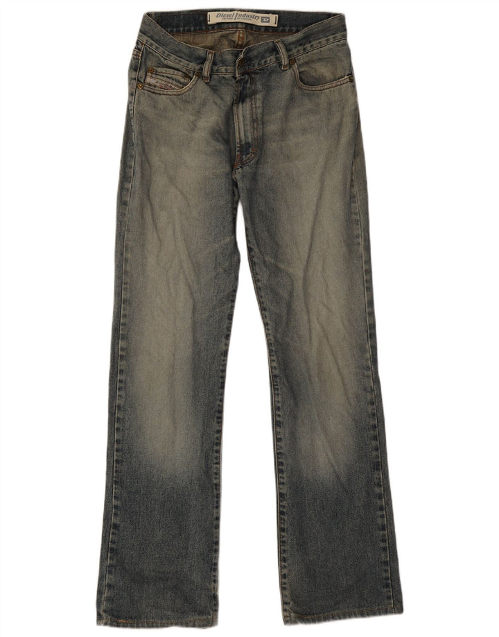 Diesel Dame Bootcut Jeans W31 L29 Blå Bomuld