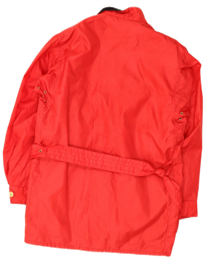Barbour Herre Motorstyle Racer Jakke UK 36 Lille Rød