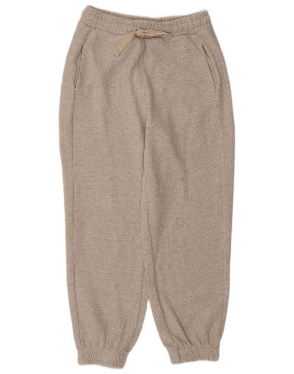 Zara Womens Loose Fit træningsdragt Bukser Joggers UK 8 Small Beige Polyester