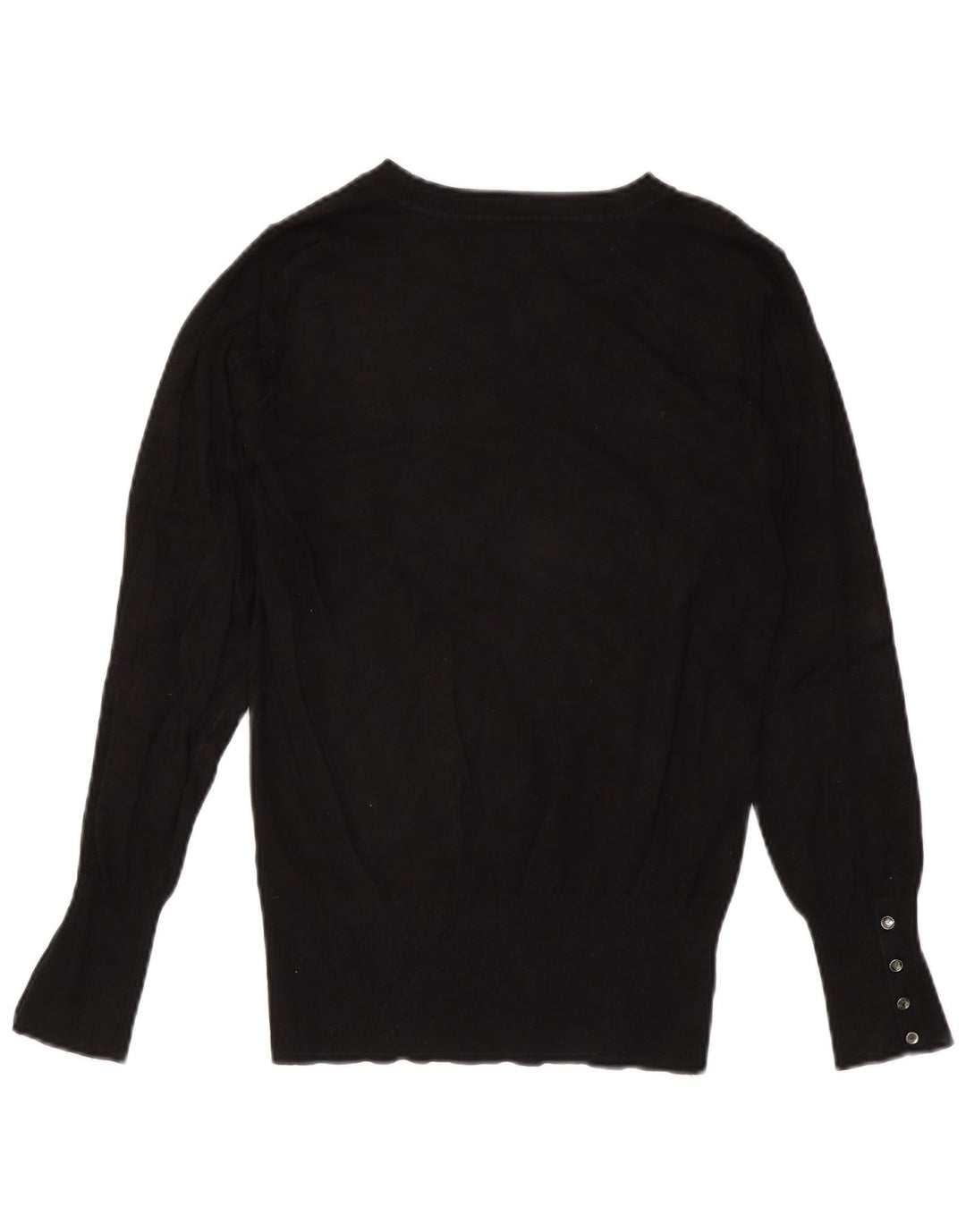 Guess Dame sweater med rund hals DK 12 Medium Sort viskose