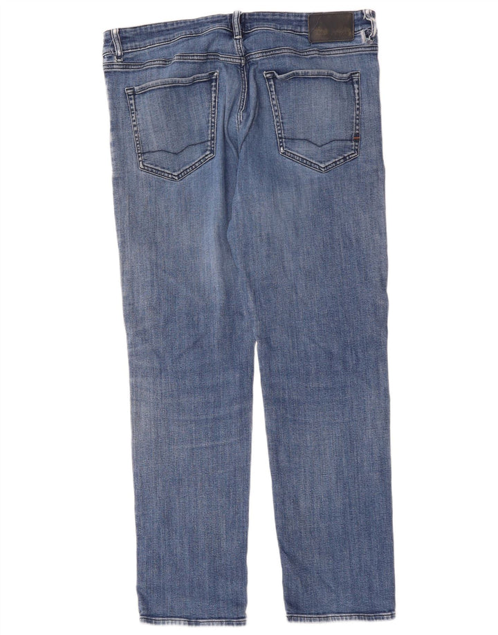 Hugo Boss Straight Jeans til mænd W38 L31 Blå