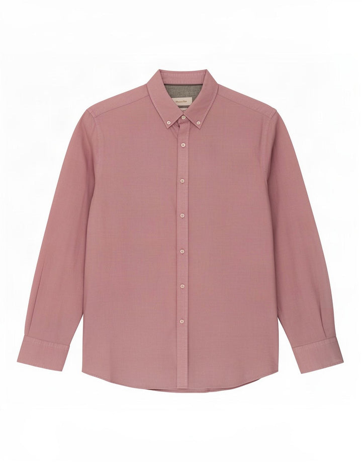 Massimo Dutti Herreskjorte XL Pink Bomuld