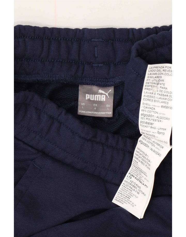 Puma Sportshorts til mænd store marineblå bomuld
