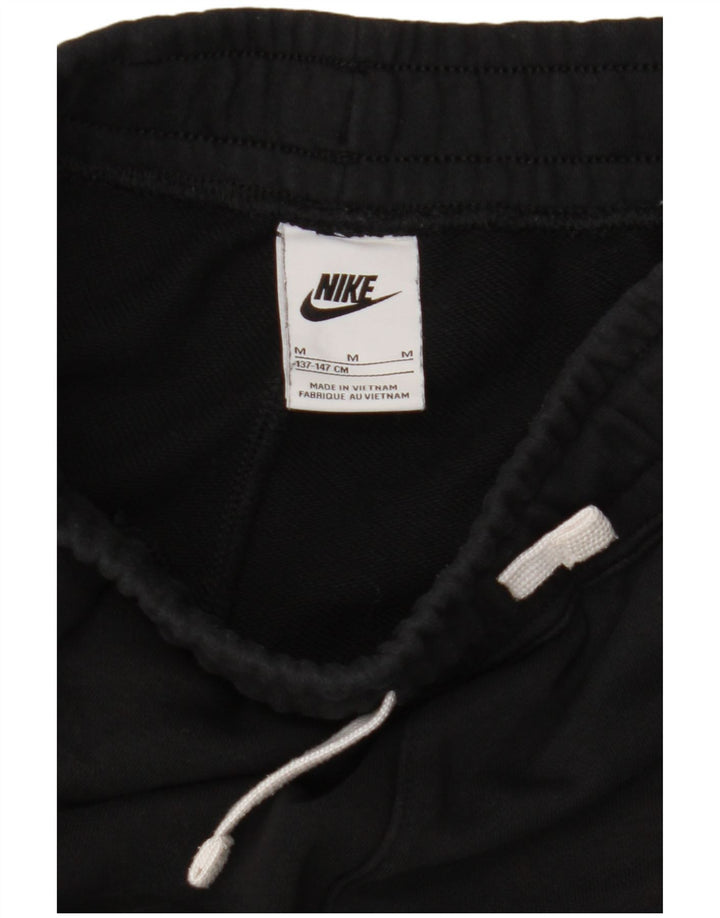 NIKE Grafiske sportsshorts til drenge 10-11 år Medium sort bomuld
