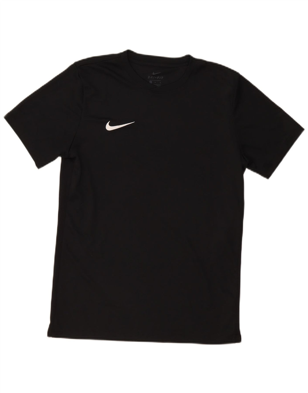 NIKE Dri Fit T-shirt top mellem sort polyester til mænd
