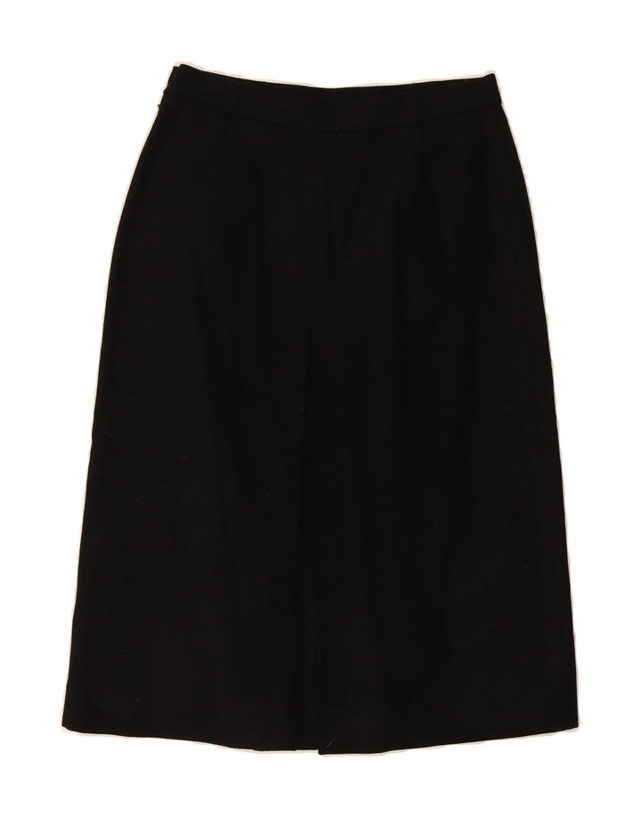 VINTAGE Womens Straight Skirt IT 44 Medium W28  Black Vintage Vintage and Second-Hand Vintage from Messina Hembry 
