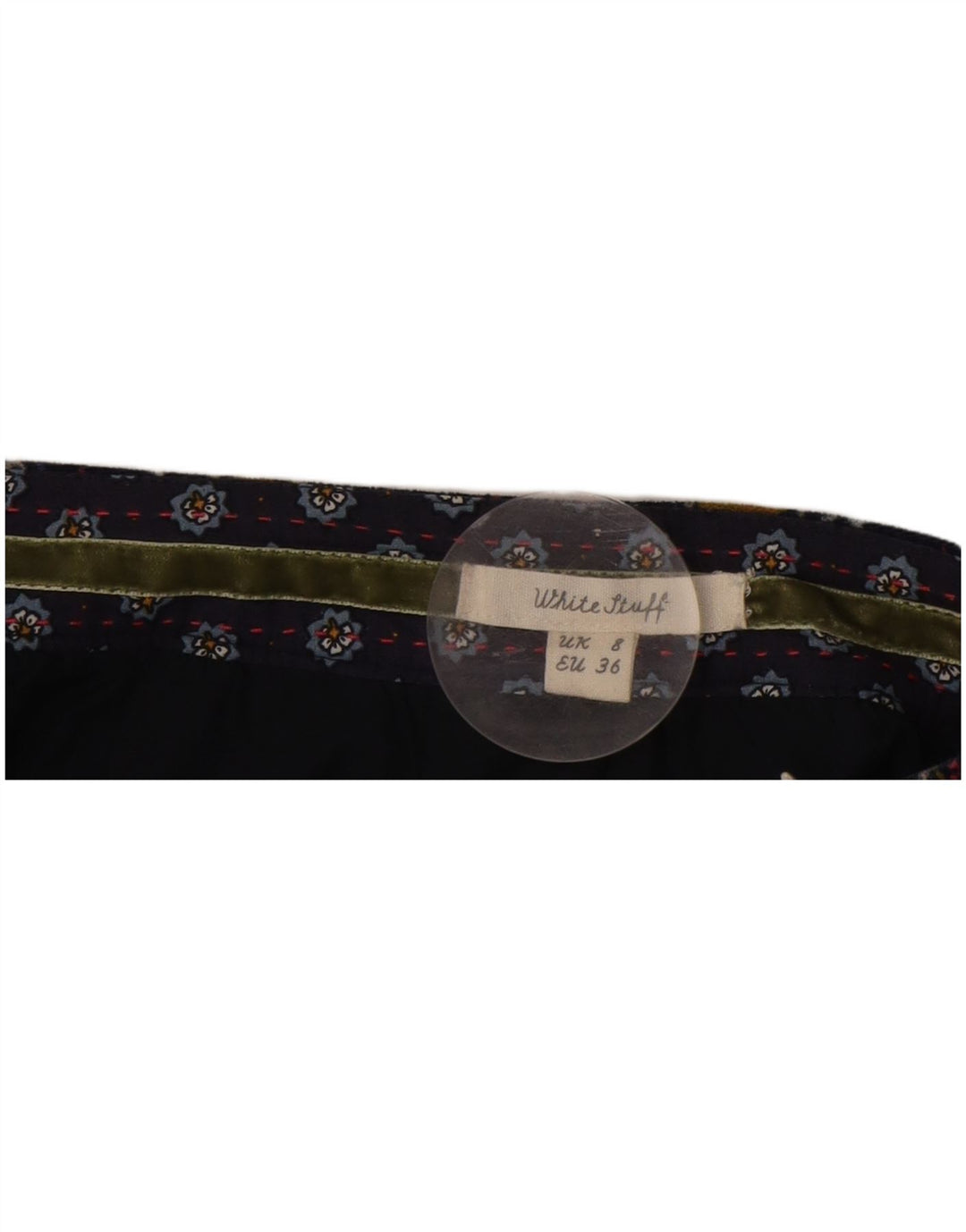 White Stuff Dame Mini-nederdel UK 8 Small W27 Navy Blue Floral