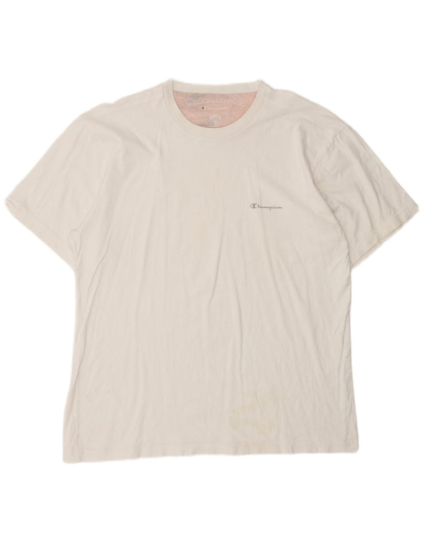 Champion Herre T-Shirt Top 2XL Hvid