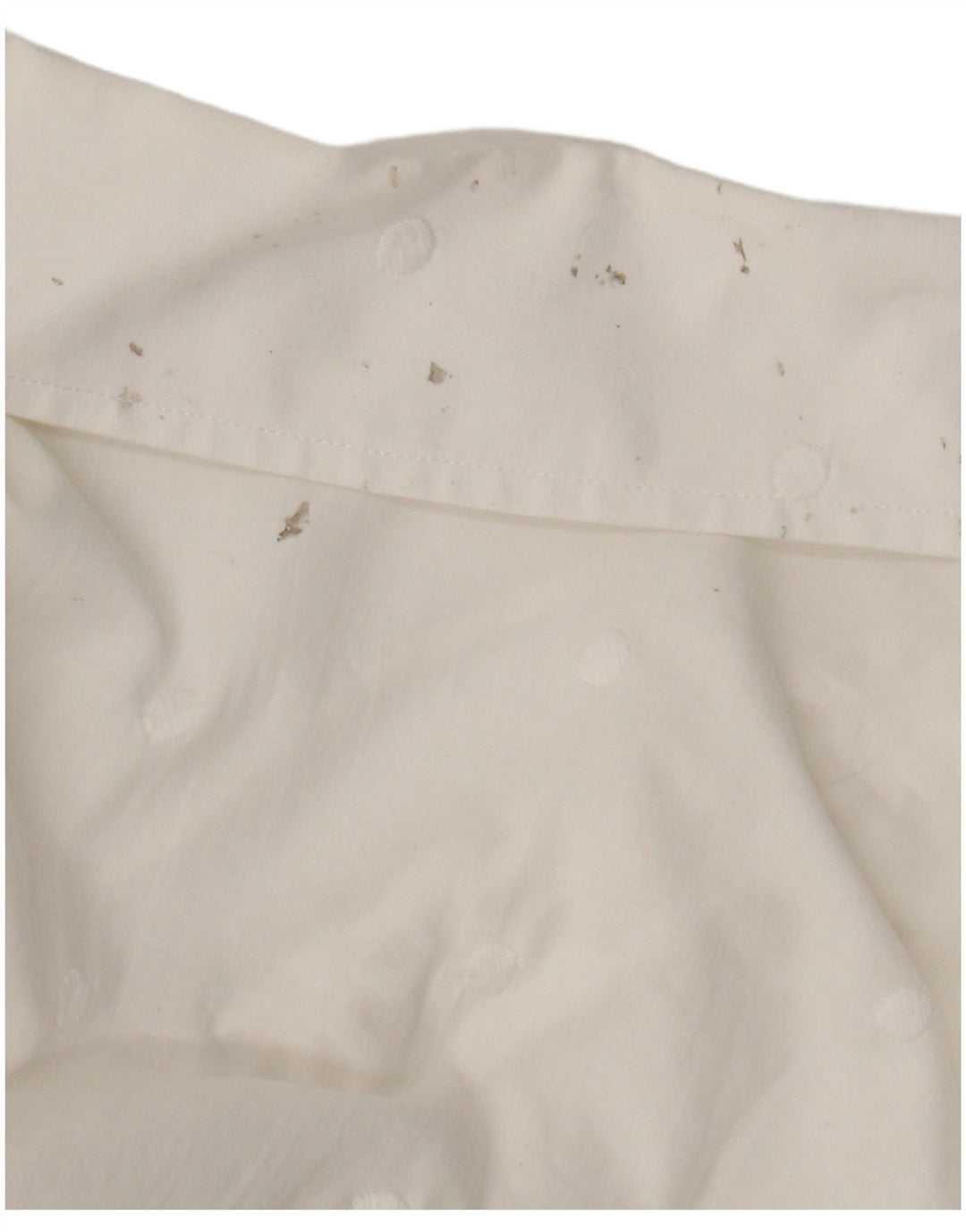 Naracamicie Dame Sleeveless Wrap Shirt Bluse UK 12 Medium White