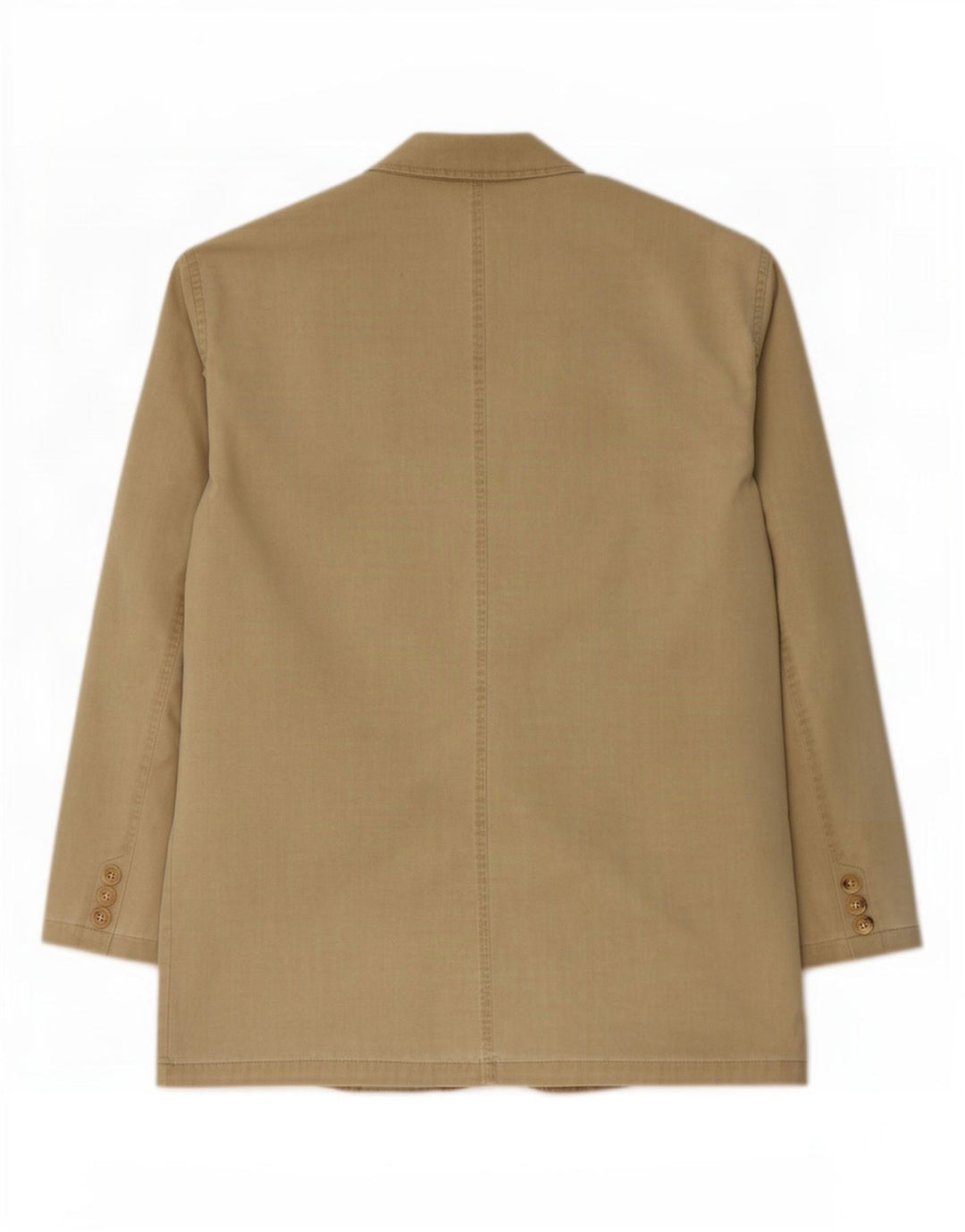 Camel Active Herre 2-knaps blazerjakke EU 50 Stor Khaki Bomuld