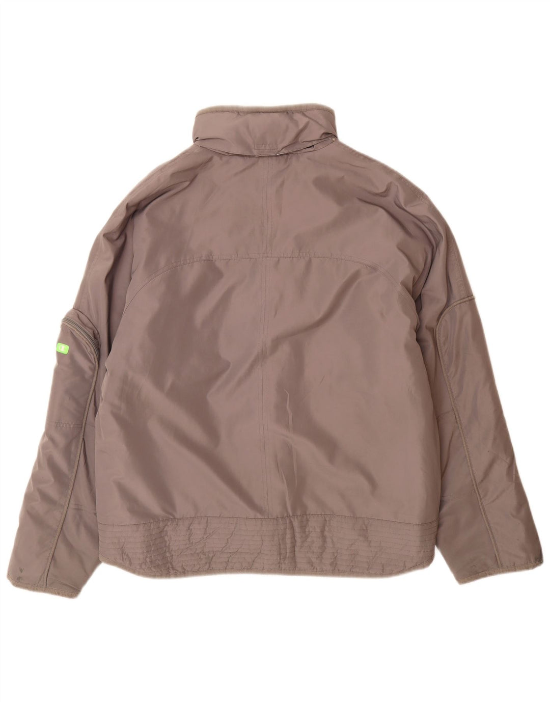 CHAMPION Mens Padded Jacket UK 38 Medium Grey