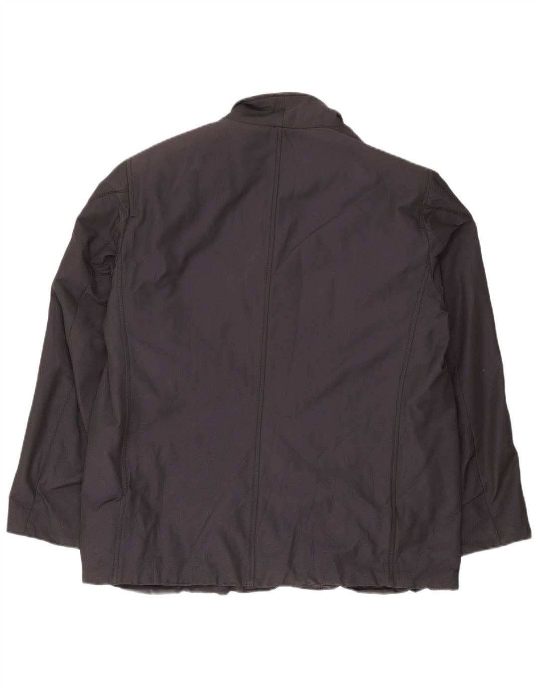 Trussardi Herre Utility Jacket IT 58 4XL Navy Blue Polyester