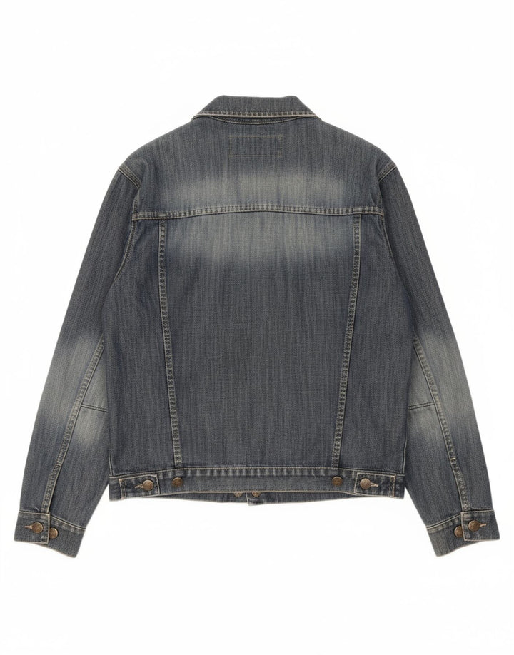 TIMBERLAND Boys Denim Jacket 13-14 Years Blue Cotton